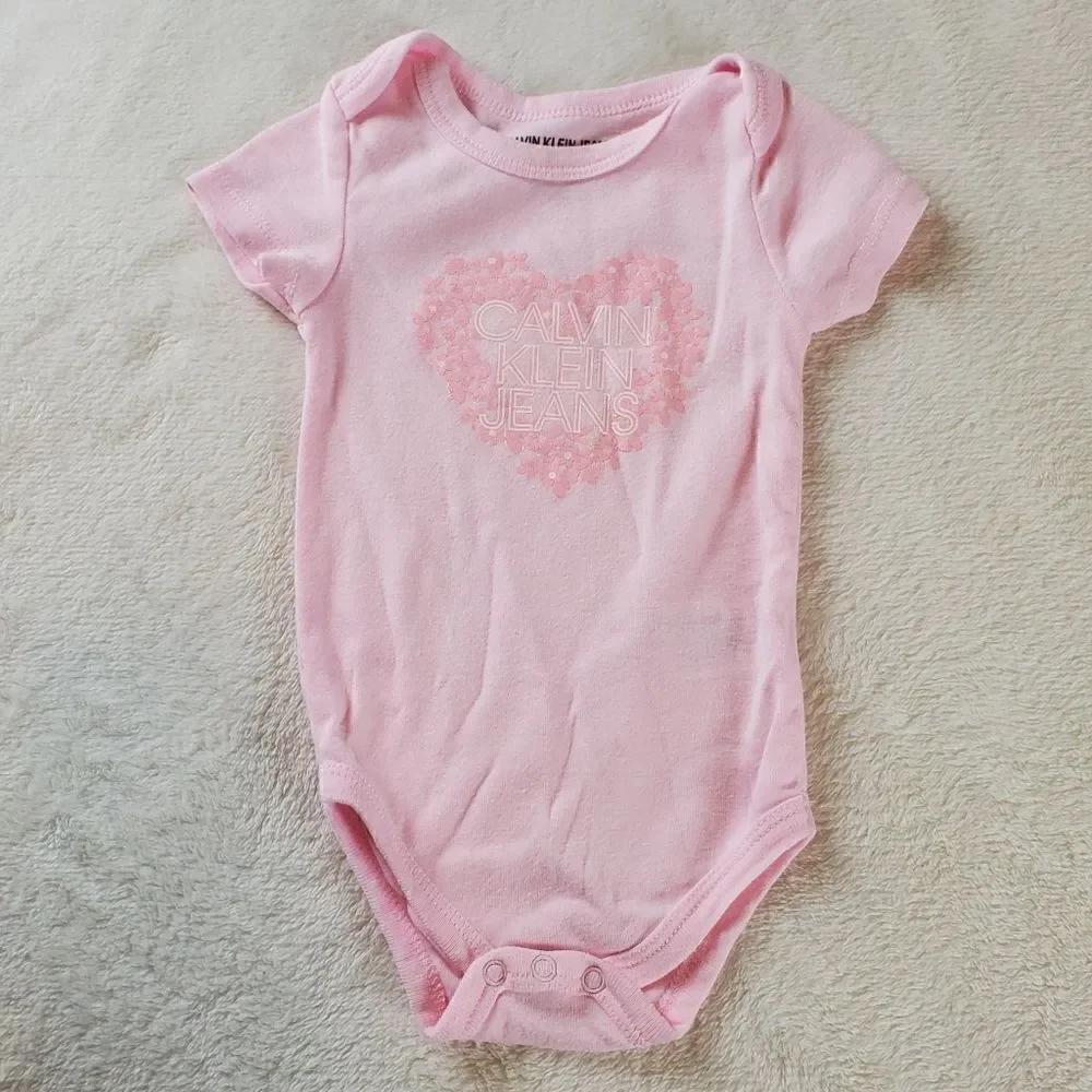 Lot of 2 Calvin Klein Bodysuits